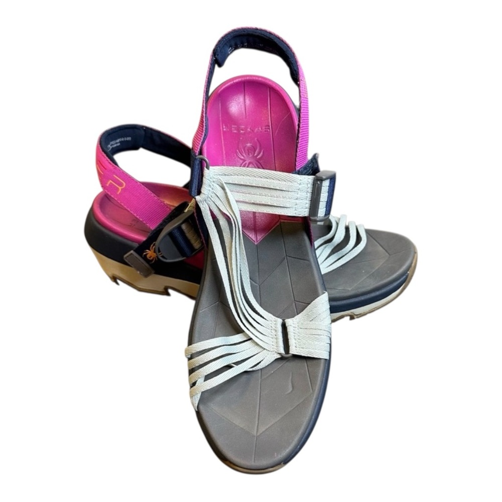 Spyder Chersky Women’s Sport Sandals | Pink, Gray, & Navy | 11M